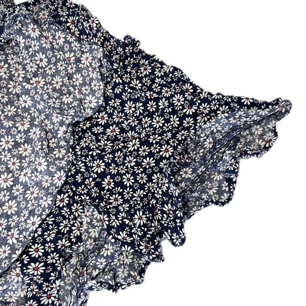 The children's place Girls's Blue and Navy Playsuit romper - Picture 3 of 6